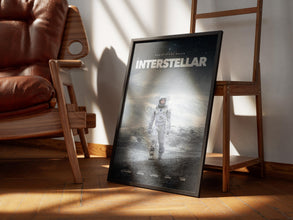 Interstellar Movie Poster, Retro Vintage Poster, Gift for Him, Wall Art, Matthew McConaughey, Christopher Nolan, Gift for Her, Anne Hathaway 1892129637