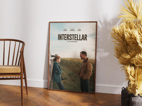 Interstellar Poster, Retro Film Art, Christopher Nolan, Vintage Movie, Matthew McConaughey 4405498978