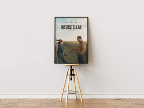 Interstellar Poster, Retro Film Art, Christopher Nolan, Vintage Movie, Matthew McConaughey 4405498978