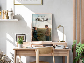 Interstellar Poster, Retro Film Art, Christopher Nolan, Vintage Movie, Matthew McConaughey 4405498978