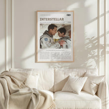 Interstellar, Christopher Nolan, Retro Movie Poster, Custom Movie Poster 4421166405
