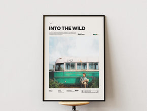 Into the Wild Movie Poster, Alternative Movie Poster Print, Emile Hirsch Starring Into the Wild Poster, Biographical Adventure Film Print 1866071202
