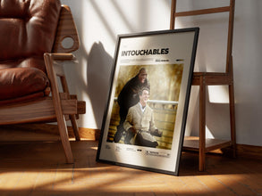 Intouchables Poster  Intouchables Movie Poster Print  Special Design Poster  François Cluzet and Omar Sy Film Poster Print 1875712271