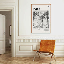 Irvine City Art Print  Irvine Poster  Irvine Wall Art  Mid Century Poster  Travel Print Art  California 1579583175