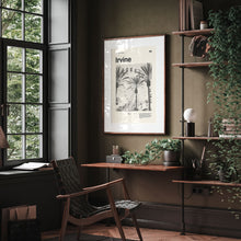 Irvine City Art Print  Irvine Poster  Irvine Wall Art  Mid Century Poster  Travel Print Art  California 1579583175