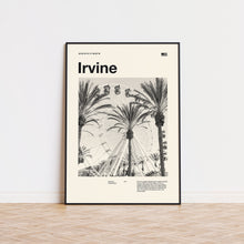 Irvine City Art Print  Irvine Poster  Irvine Wall Art  Mid Century Poster  Travel Print Art  California 1579583175