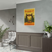 Isla Nublar Vintage Travel Poster Jurassic Park Art 4354734496