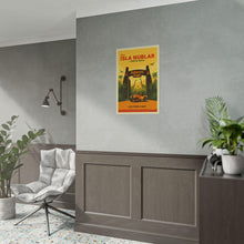 Isla Nublar Vintage Travel Poster Jurassic Park Art 4354734496