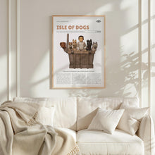 Isle of Dogs, Wes Anderson, Retro Movie Poster, Custom Movie Poster Print 4421168605