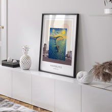 Isle of Wight AONB Poster, English Channel, The Needles Lighthouse, Vintage Travel Poster, Retro Art, Ventnor, Cowes, Isle of Wight Art