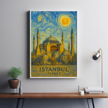 Istanbul Poster Print, Istanbul Travel Poster, Istanbul Minimalistic Wall Art, Istanbul, Turkey