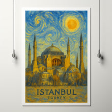 Istanbul Poster Print, Istanbul Travel Poster, Istanbul Minimalistic Wall Art, Istanbul, Turkey