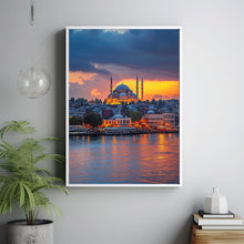 Istanbul Travel Poster Wall Art, Travel Print of Istanbul, Turkey Wall Art