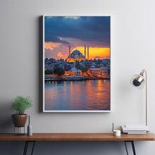 Istanbul Travel Poster Wall Art, Travel Print of Istanbul, Turkey Wall Art