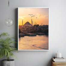 Istanbul Travel Poster Wall Art, Travel Print of Istanbul, Turkey Wall Art 1