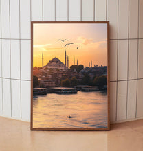 Istanbul Travel Poster Wall Art, Travel Print of Istanbul, Turkey Wall Art 1
