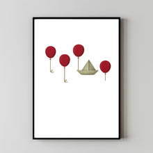 It Book Cover, Stephen King, Poster, Wall Art, Horror Literature, American Novel, Classic Horror