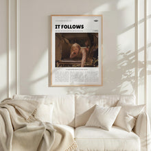It Follows, David Robert Mitchell, Retro Movie Poster, Custom Movie Poster Print 4421174318