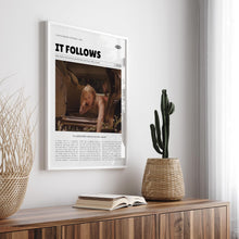 It Follows, David Robert Mitchell, Retro Movie Poster, Custom Movie Poster Print 4421174318