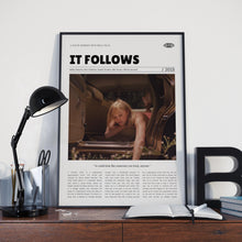 It Follows, David Robert Mitchell, Retro Movie Poster, Custom Movie Poster Print 4421174318