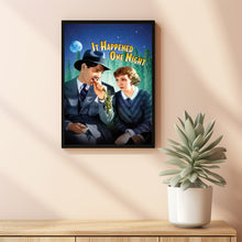 It Happened One Night 1934Poster Art Print Movie Posters Gift for Movie lovers