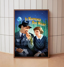 It Happened One Night 1934Poster Art Print Movie Posters Gift for Movie lovers