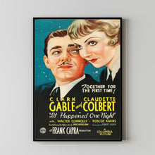 It Happened One Night 1934Poster Art Print Movie Posters Gift for Movie lovers 1