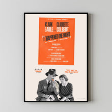 It Happened One Night 1934Poster Art Print Movie Posters Gift for Movie lovers 12