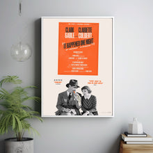 It Happened One Night 1934Poster Art Print Movie Posters Gift for Movie lovers 12