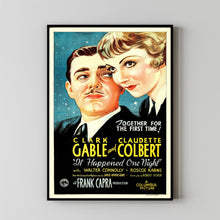 It Happened One Night 1934Poster Art Print Movie Posters Gift for Movie lovers 7
