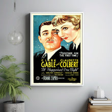 It Happened One Night 1934Poster Art Print Movie Posters Gift for Movie lovers 7