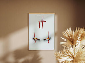 It Movie Poster, Printable Wall Art, Movie Lovers Gift, Print Film Poster, Wall Decor, Horror Movie, Stephen King, Bill Skarsgård, Gift Idea 1892138897