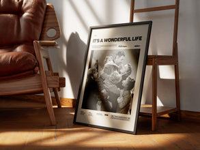 It’s a Wonderful Life Poster, James Stewart and Donna Reed Poster, Frank Capra's It’s a Wonderful Life Print, Family Movie Poster Print 4325875624