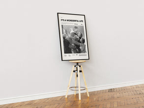 It’s a Wonderful Life Poster, James Stewart and Donna Reed Poster, Frank Capra's It’s a Wonderful Life Print, Family Movie Poster Print 4325875624