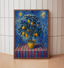 Italian Lemon Tree Print, Limoni Italiani, Citrus Fruit Art, Kitchen Lemon Poster, Mediterranean Summer Poster, Retro Botanical, Lemon Fruit (2)