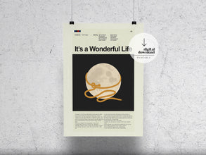 It's a Wonderful Life  Minimalist Movie Poster 1441150254