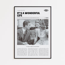 It's a Wonderful Life, Frank Capra, Retro Movie Poster, Custom Movie Poster 4421168199
