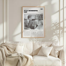 It's a Wonderful Life, Frank Capra, Retro Movie Poster, Custom Movie Poster 4421168199