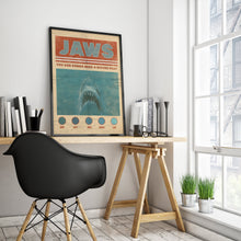 JAWS POSTER Classic Movie Prints  Jaws Alternative Film Poster  Retro Quote Wall Art Home Decor Prints, Christmas Gift, Birthday Gift 614019077