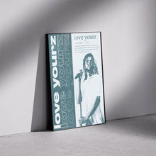 JCole 'Love Yourz' Poster, Hip Hop Album Wall Art Print  4330447421