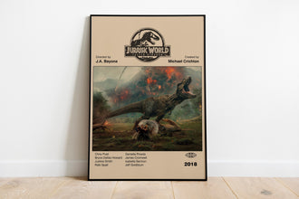 JURRASIC WORLD POSTER - Movie Poster - Mid Century Modern Poster - Minimalist Poster - Printable Art - Digital Art - Home Decor - Wall Art 1220035017