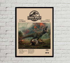 JURRASIC WORLD POSTER - Movie Poster - Mid Century Modern Poster - Minimalist Poster - Printable Art - Digital Art - Home Decor - Wall Art 1220035017