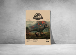 JURRASIC WORLD POSTER - Movie Poster - Mid Century Modern Poster - Minimalist Poster - Printable Art - Digital Art - Home Decor - Wall Art 1220035017