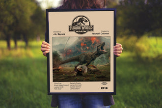 JURRASIC WORLD POSTER - Movie Poster - Mid Century Modern Poster - Minimalist Poster - Printable Art - Digital Art - Home Decor - Wall Art 1220035017
