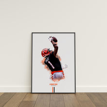 Ja'Marr Chase Cincinnati Bengals Poster NFL Football Wall Art 1770623069