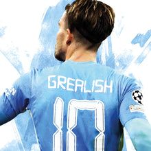 Jack Grealish - Football Poster - Football Print 1112942644