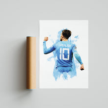 Jack Grealish - Football Poster - Football Print 1112942644