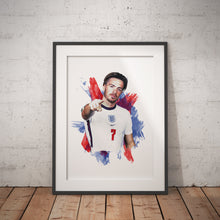 Jack Grealish England Football Star Art Print 1040995368