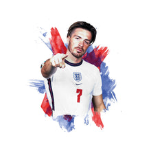 Jack Grealish England Football Star Art Print 1040995368