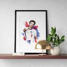 Jack Grealish England Football Star Art Print 1040995368